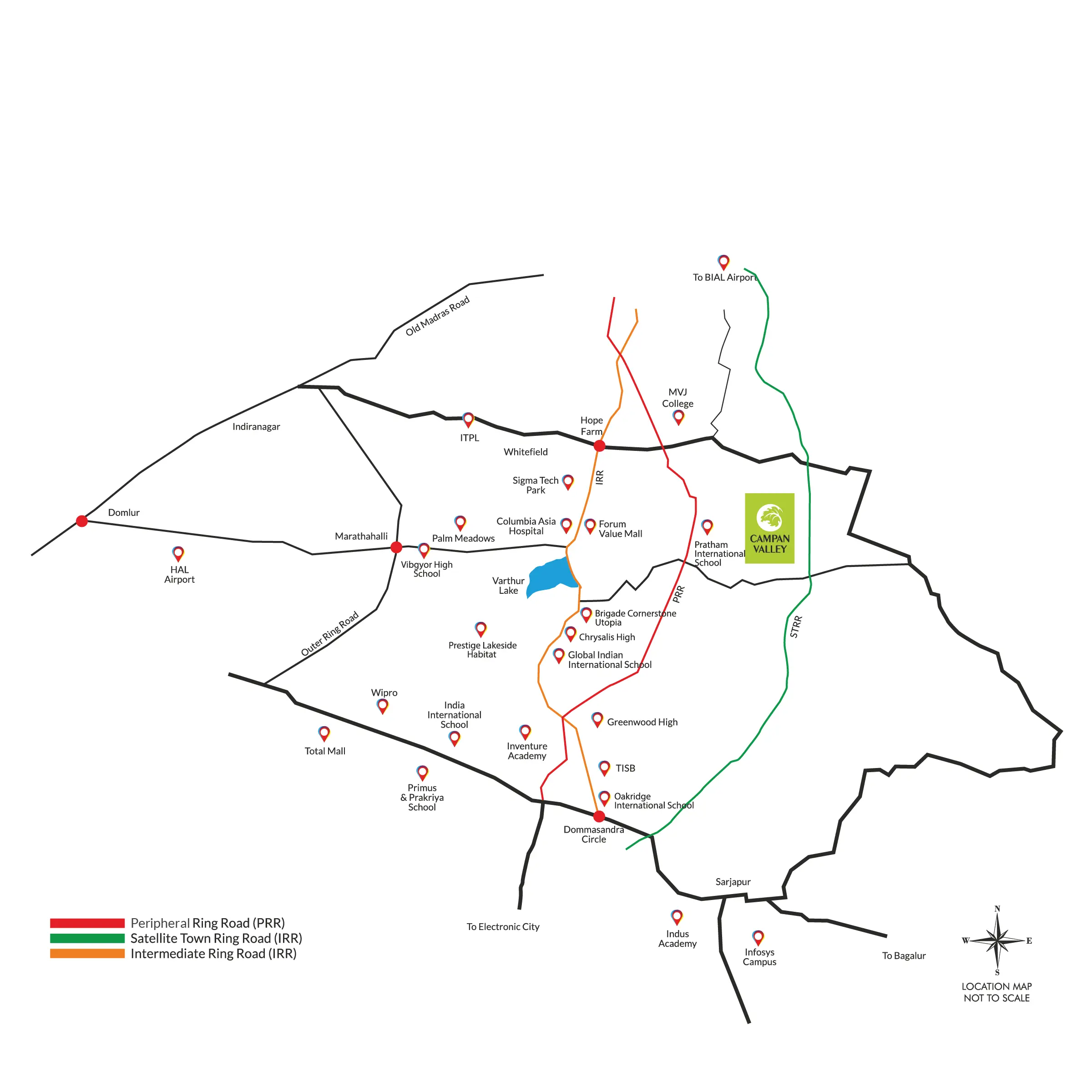 Campan Valley location map